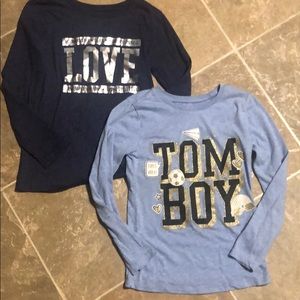 Children’s place long sleeve shirts